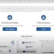 Unos, uređvanje i brisanje podataka korisnika (OCD baza podataka)